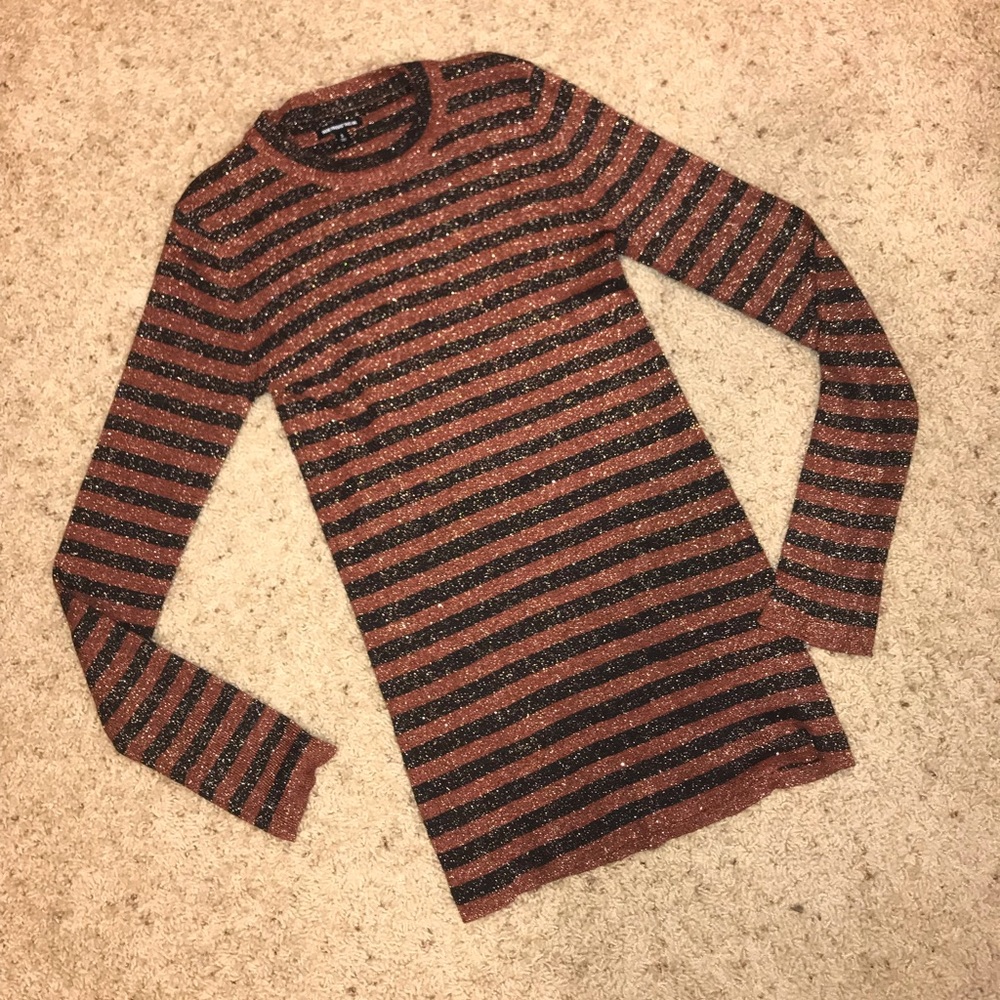 Long sleeve sparkle shirt